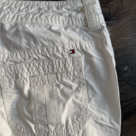 Tommy Hilfiger White Cargo Capri Pants - Picture 4 of 7